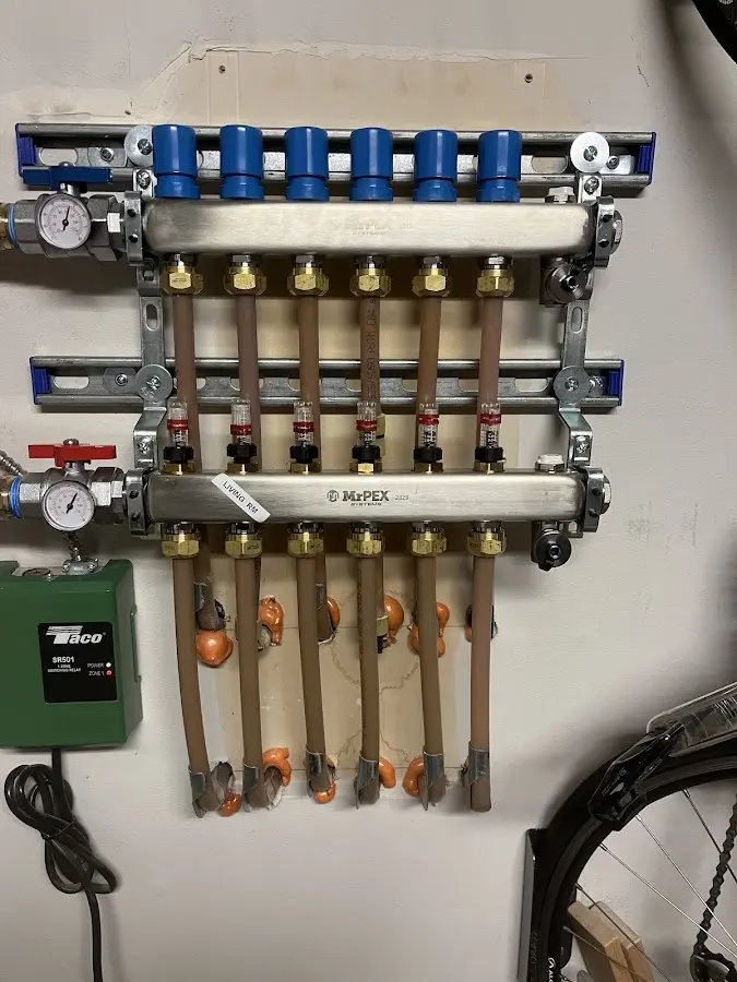 Plumber performing Leak Detection at a residential property in Costa Mesa